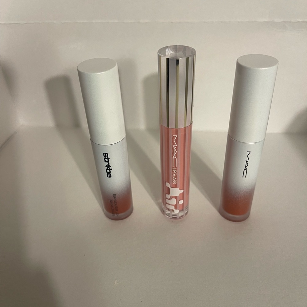 MAC Cosmetics BEAM LIQUID BLUSH AND LIPGLOSS